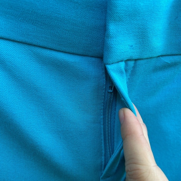 Banana Republic Blue Sloan Pant, size 4S - Picture 8 of 11